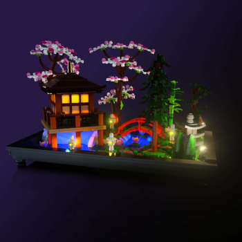 Preview: LMB 2.0 Version - LED-​Beleuchtungs-​​​Set für LEGO® Garten der Stille #10315